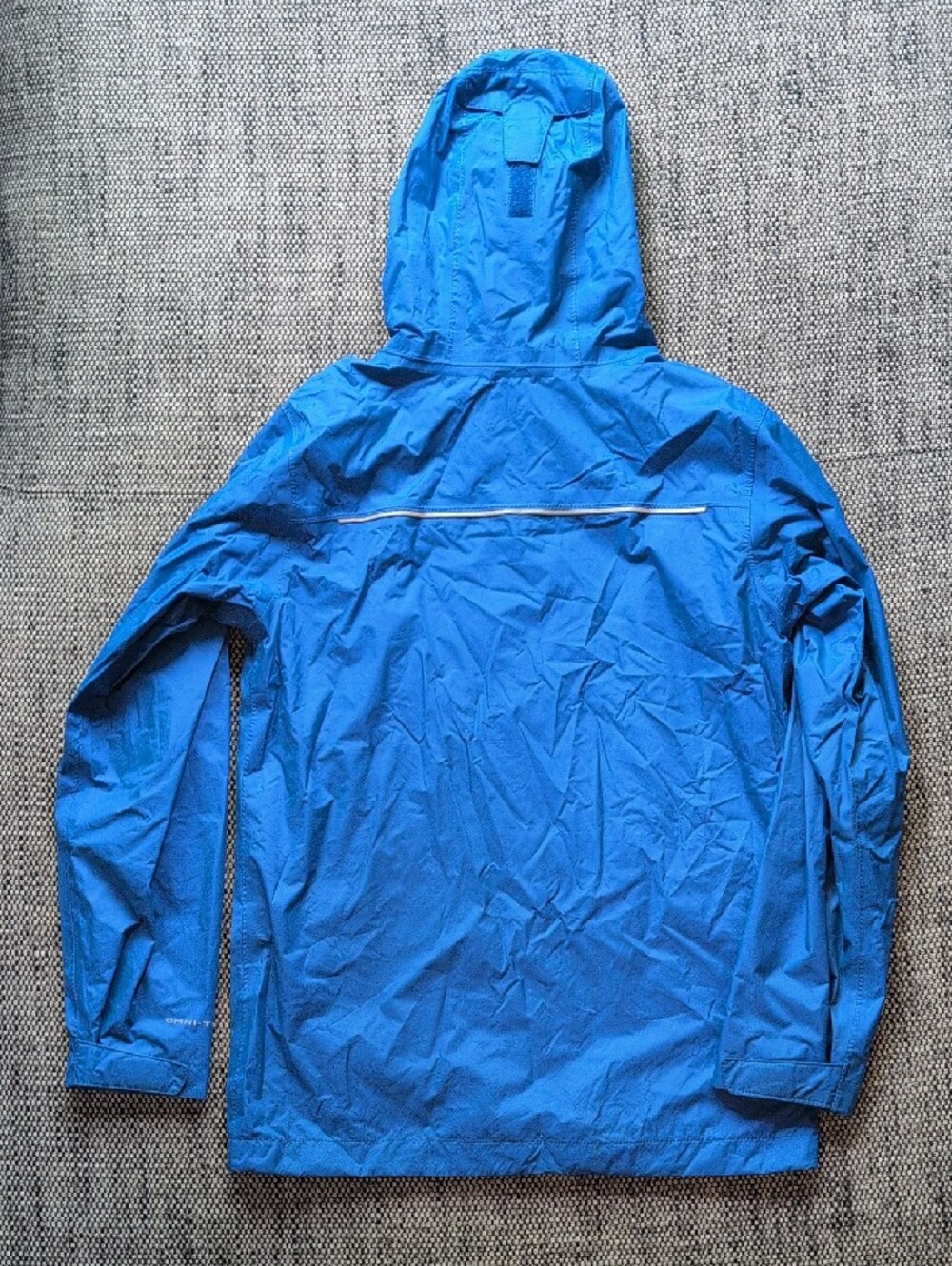 Columbia Kids Blue Raincoat Hooded Jacket - Picture 3 of 3